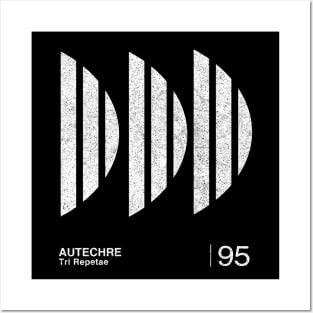 Autechre / Minimal Graphic Design Artwork Posters and Art